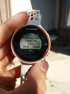 Obligatory Instagram "Look what I ran!" GPS watch shot